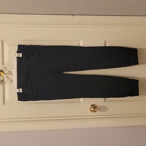 Dark green straight leg pant